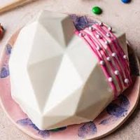 White Chocolate Pinata Cakes