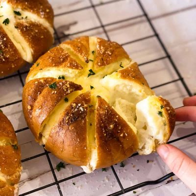 Cream Cheese Garlic Bread - Image 2
