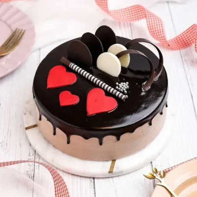 Special Designer Chocolate Red Heart - Image 2